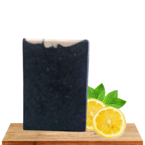 lemon & charcoal soap (1)